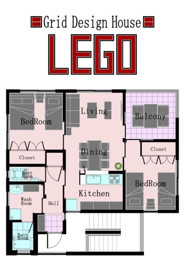 うるま市Legoアパートメント エクステリア 写真